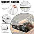 thumbnail image 6 of Uorisanigo ATV Seat Cover Waterproof Camo American Flag Four-Wheeler Seat Cover Anti-Slip Breathable Proof Outdoor UV Protection for Polaris Sportsman Foreman Kodiak, 6 of 7