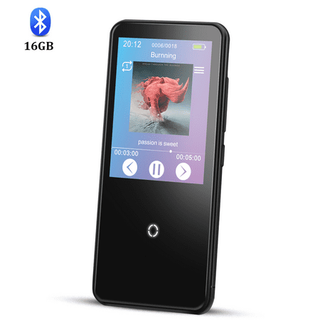 AGPTEK 16GB MP3 Player Bluetooth 4.0 with 2.4