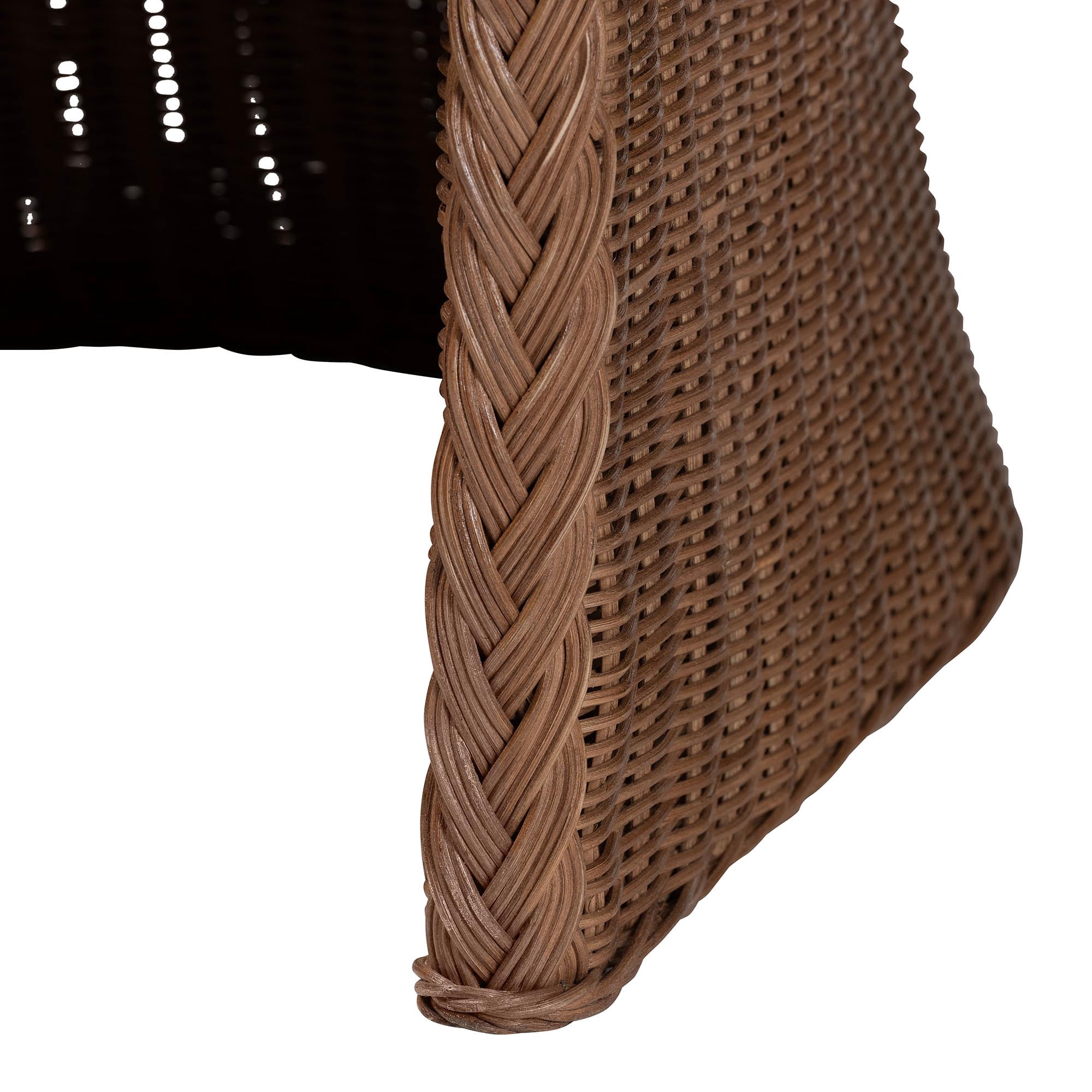 bali & pari Memphis Boho Arm Chair, Peanut Brown