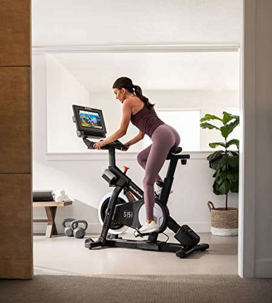 NordicTrack S15i Commercial Studio Cycle At Home Personal Training Experience
