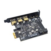 Expand Your Computer's Ports with USB 3.2 Gen2 Type C PCIE Card Hub - PCI-E Adapter
