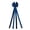 A001- Blue, variant on Christmas Tree Topper Bow with Long Tails, Extra Large Red Velvet, 1 Piece, for Indoor Tree, Decoration
