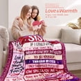 thumbnail image 2 of Sister Blanket Gift for Sister for Mothers Day from Brother Big Sister Gifts - to My Sister Blanket for Sofa Bed- Unique Birthday Gift Thank You for Sister 50''x60'', 2 of 5
