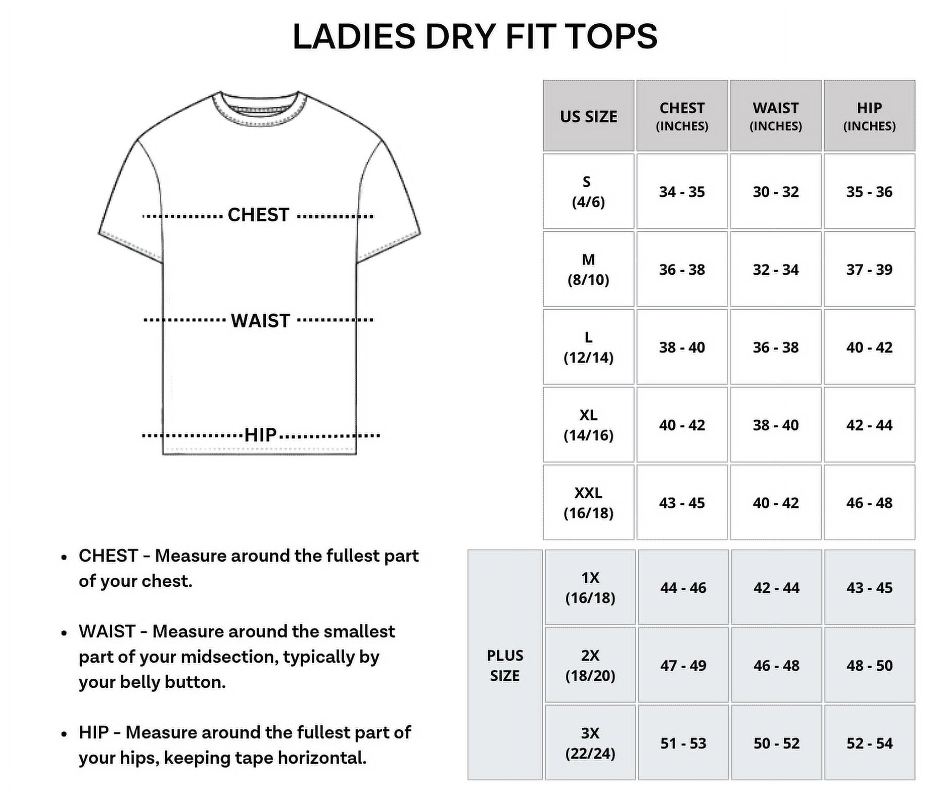 5 Pack: Women's Dry Fit Tech Stretch Short-Sleeve Crew Neck Athletic  T-Shirt (Available in Plus Size) 