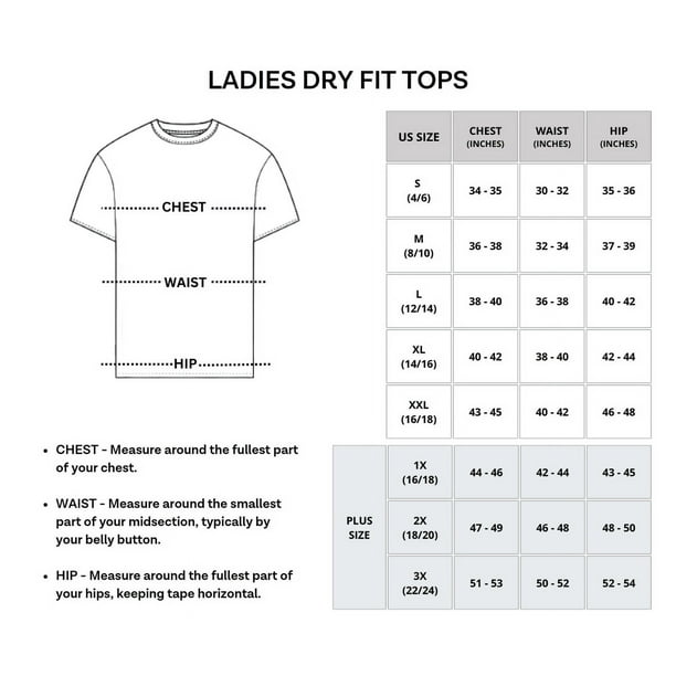 Pack: Women's Dry Fit Tech Stretch Short-Sleeve Crew Neck