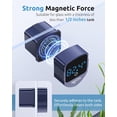 thumbnail image 4 of SEAOURA Aquarium Magnetic Cleaner with Thermometer, Fish Aquariums Mini Magnet Brush Only for Glass Tank,Tiny Magnets Clean Floating Cleaning ToolAlgae Scrapers(Blue), 4 of 8