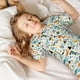 thumbnail image 5 of Fotbe Cartoon Dinosaur Pijama Estampada de 2 Piezas para Niños – Ropa de Dormir de Manga Corta Cómoda para Niños y Niñas, Camiseta y Shorts de Algodón-Small, 5 of 6