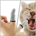 thumbnail image 2 of 4 Pairs of Dog Finger Toothbrushes Pet Cleaning Toothbrushes Cat Finger Toothbrushes, 2 of 6