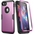 thumbnail image 1 of AmPm Coque pour iPhone 8 & iPhone 7, Robuste avec Protecteur d'Écran Intégré, Protection Robuste, Coque Antichoc Mince pour iPhone 8 (2017) 4,7 Pouces- Noir, 1 of 8