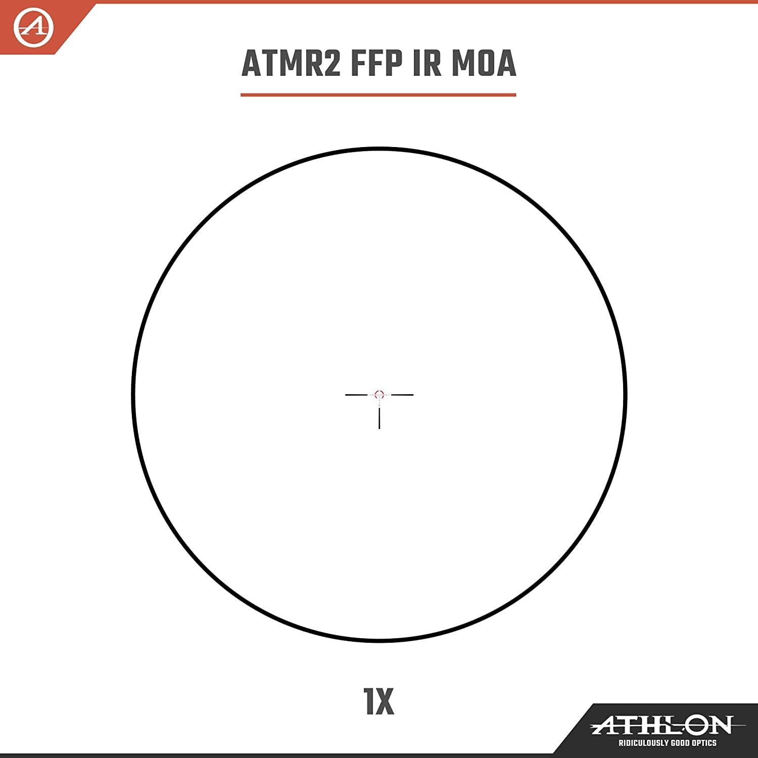 Athlon Optics Ares ETR 1-10x24 Riflescope ATMR2 FFP IR MOA Reticle