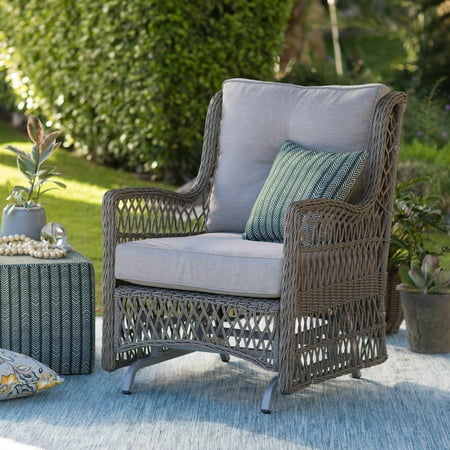 Belham Living Bristol Outdoor Glider Chair With Cushions