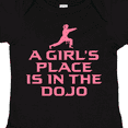 thumbnail image 4 of Inktastic Girls Cute Karate Martial Arts Girls Baby Bodysuit, 4 of 5