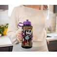 thumbnail image 5 of The Nightmare Before Christmas Plastic Water Bottle | Holds 34 Ounces, 5 of 7
