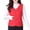 #278-Red, variant on TaTaai Womens Lightweight Quilted Vest Long Sleeve Solid Color Thermal Slim Fit Puffer Vest for Winter Warmth Layering 1-Pack Gift