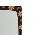 thumbnail image 2 of Ambesonne Brown Fitted Sheet, Summer Time Orange Flower, Twin Size, Dark Brown Vermilion, 2 of 2