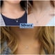 thumbnail image 2 of Collar Silvora Mujer♥ Plata Esterlina Inicial con Circonita Cúbica Letra Q Colgante para Niñas Adolescentes, 2 of 8