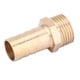 thumbnail image 2 of Eddwiin 5 Piezas G3/8 Conector Macho de Espiga de Rosca de latón Conector de Montaje de tubería Junta(12mm), 2 of 6