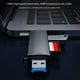 thumbnail image 3 of Lector de Tarjetas 6 en 1, Disco U Externo, Tarjeta TF/SD, Teclado, Ratón, Adaptador de Tarjeta de Interfaz USB Tipo C de 5 Gbp/S, 3 of 5