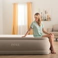 Intex DuraBeam 20" Thick PremAire ThermaLux Airbed Mattress with Digital Builtin Comfort Pump