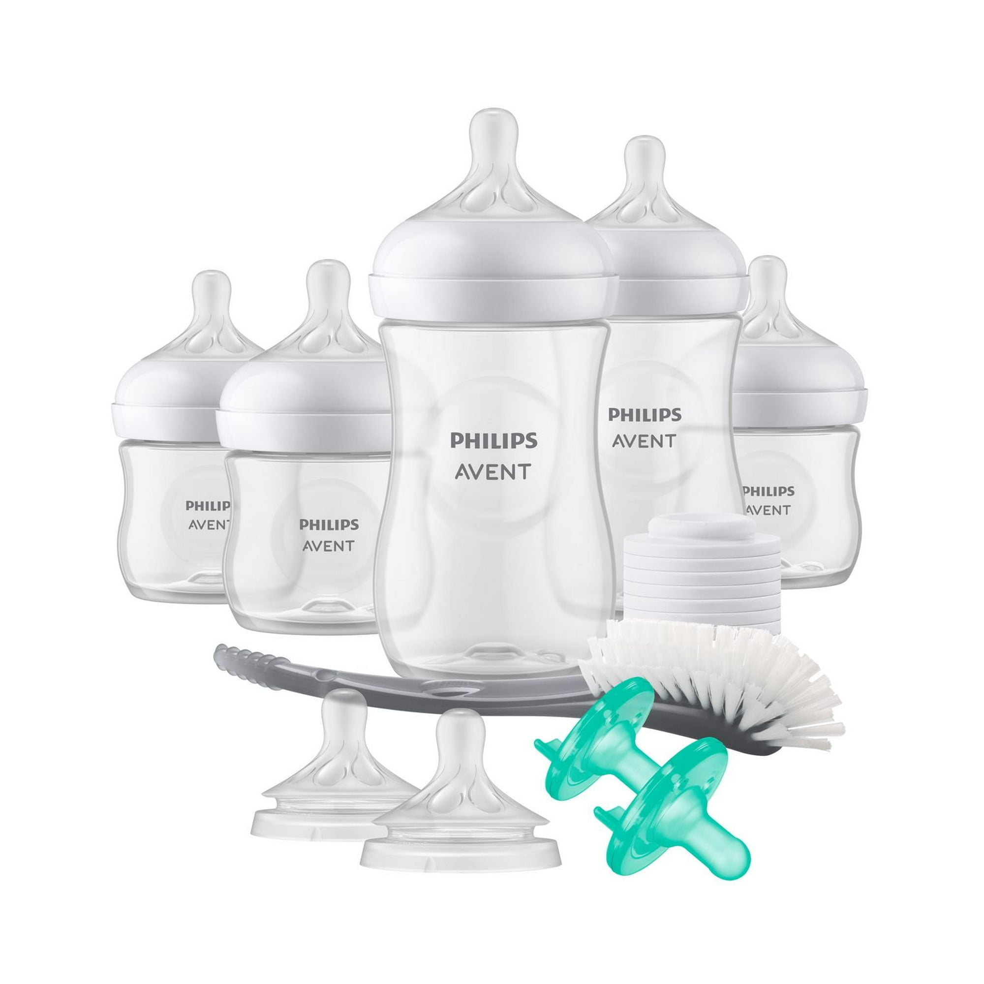 Philips Avent Natural Baby Bottle Newborn Baby Gift Set, SCD838/02