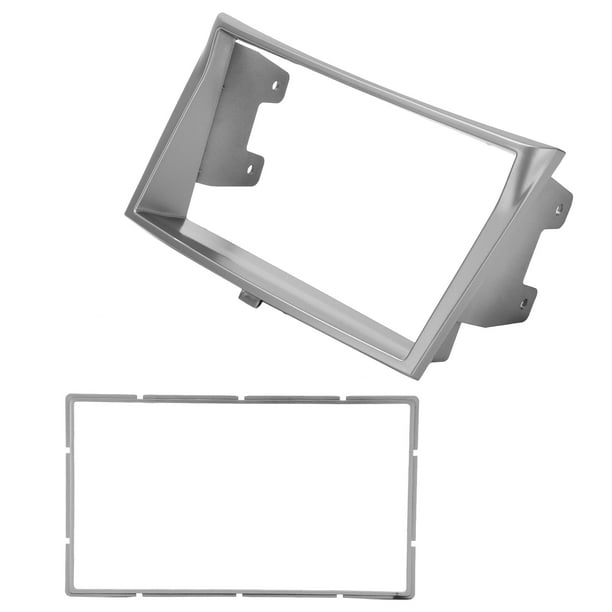 2-Reemplazo del marco del tablero de instrumentos para radio estéreo de automóvil DIN de 173 x 98 mm para Legacy 2009-2014