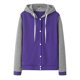 thumbnail image 2 of Pntutb Mujeres Casual Pullover Patchwork Color Manga Larga Con Capucha Bolsillo Blusa Tops Sudaderas Liquidación Pntutb Pntutb-1411, 2 of 7
