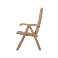 thumbnail image 4 of Anderson Teak Katana 5-Position Contemporary Teak Reclining Chair in Natural, 4 of 4