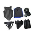 thumbnail image 5 of yotijay Taekwondo Sparring Equipment Collection Sanda Crotch Boxing Practice Body for Black, 5 of 8