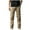 Khaki*1, variant on Black Stretch Cargo Pants for Men Lightweight Elastic Waist Sweatpants with Pockets Casual Outdoor Work Pants,XXL