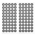 thumbnail image 1 of KAKOWELY dot point markers 2 Sheets Of High Reflective Tear Resistant Marker Points Dot Point Markers Dot Scanning Markers Diffuse Reflection Markers Reflection Points, 1 of 5