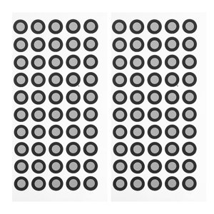 2 Sheets Of High Reflective Tear Resistant Marker Points Dot Point Markers Dot Scanning Markers Diffuse Reflection Markers Reflection Points