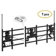 thumbnail image 3 of 15 Panels 8ft(L) x24in(H) Decorative Garden Fence Animal Barrier Fence,Black,Frog Pattern, 3 of 7