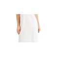 thumbnail image 3 of Karen Scott Women's Sweetheart Cut-Out Dress White Size Large, 3 of 3