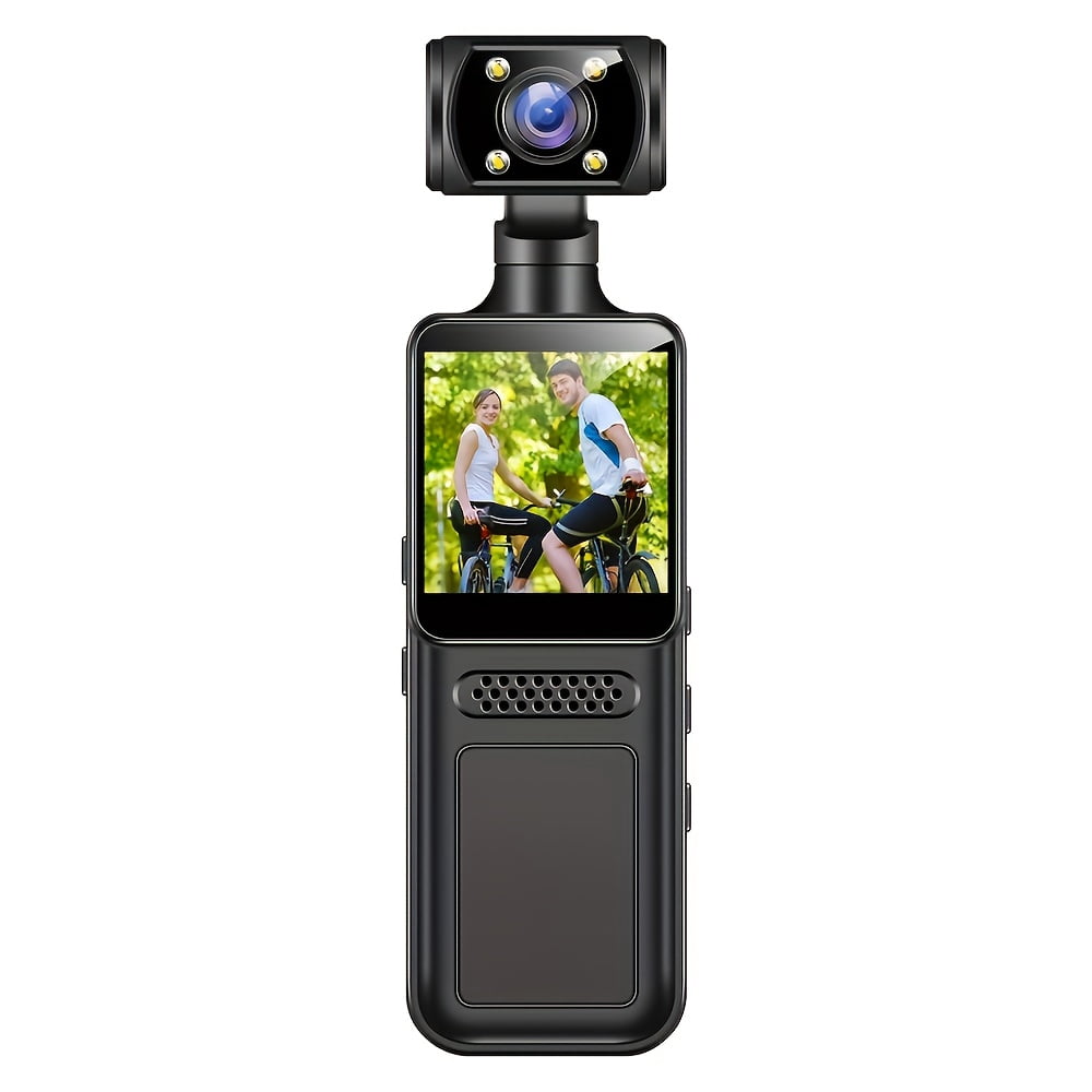 4K Wifi Ultra HD Camera with 180° Rotatable Mini Design for Outdoor Sports Video Recording