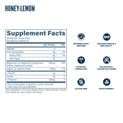 Revive MD Sleep Support Powder with Magnesium Glycinate & L-Theanine, Honey Lemon Relaxation Drink Mix, 9.52 oz (20 Servings)