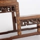 thumbnail image 4 of Estante de exhibición de bonsáis con escalones altos y bajos, plataforma decorativa de madera tallada ahuecada, 4 of 8