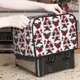 thumbnail image 7 of Haiem Rose Flowers Print Toaster Covers 2 Slice Wide Slot,Bread Dust Cover & Fingerprint Protection,Bread Machine Cover,Appliance Covers, 7 of 7