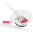 thumbnail image 3 of 1 Set Hair Dye Brush Coloring Bowl Mixing Tool for Salon, 3 of 5