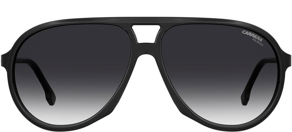 Carrera Men's Black Aviator Sunglasses with Gradient Lens - CA237S-0807-9O