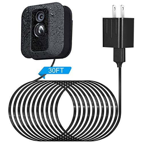 Power Adapter For Blink Xt Xt2 Outdoor Indoor Camera With 30 Ft 9 M Weatherproof Cable Continuously Charging Blink Camera No More Battery Changes 1 Pack Walmart Com