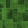 thumbnail image 1 of Ahgly Company Indoor Square Patchwork Green Transitional Area Rugs, 8' Square, 1 of 4