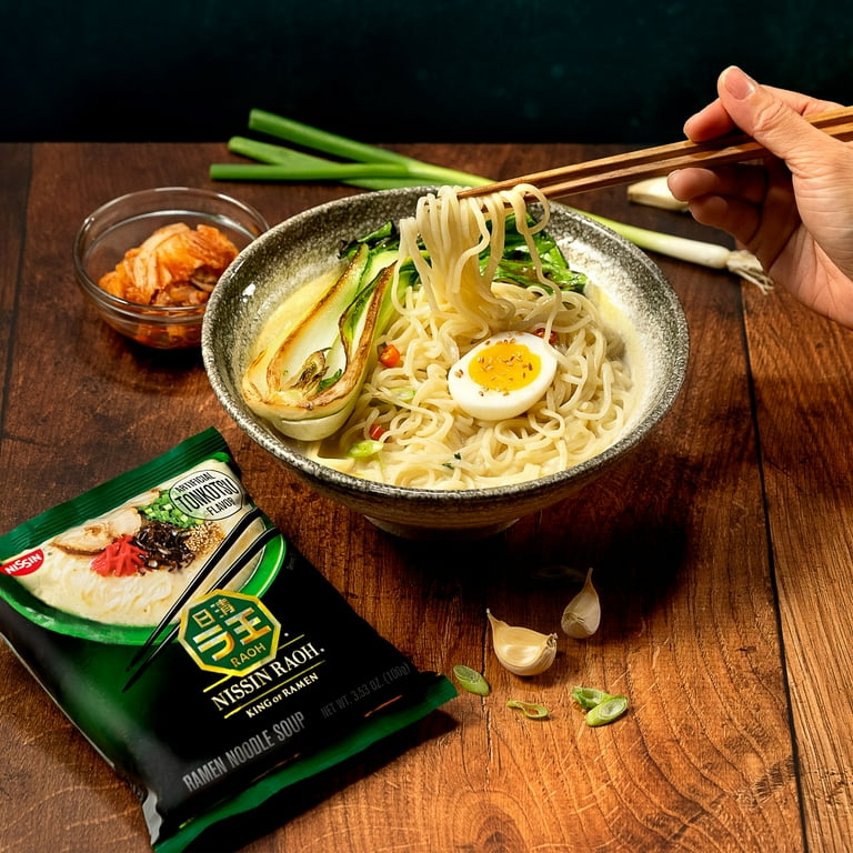 Raoh Tonkotsu Ramen Noodle Soup 3.53 oz Packet Walmart