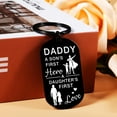 thumbnail image 2 of Gifts for Dad Fathers Day Birthday Christmas Keychain Gifts from Son Daughter, 2 of 11