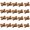 Coffee color, variant on NANMELX 10Pcs 2mm Hole X Shape Spacers Beads Colorful Acrylic Beads Jewelry Supplies