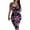 Black dress for women 2023, variant on Wycnly Dresses for Women 2024 Sexy Basic Wrap Bodycon Night Club Party Tank Knee-Length Dresses Sleeveless Crewneck Floral Print Summer Midi Formal Dress Black m Under $5