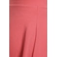 thumbnail image 5 of Women's High Waist Basic Stretchy Casual Solid A-Line Midi Skirts, 5 of 5