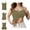 Army Green, variant on Women's Plus Size Padded Camisole with Built-in Bra, Sexy V Neck Removable Pads Tank Top, Solid Adjustable Strap Layering Vest