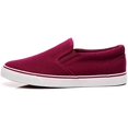 thumbnail image 2 of Women Canvas Slip-On Sneakers Soft Walking Shoes Rubber Sole Flat Loafers, 2 of 6