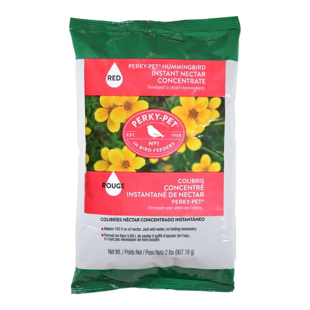 PerkyPet Original Red Instant Hummingbird Nectar Concentrate 2 lb