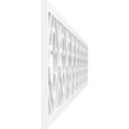 thumbnail image 3 of Ekena Millwork 46 5/8"W x 8"H x 3/8"T Hazelton Fretwork Moulding, Architectural Grade PVC, 3 of 13